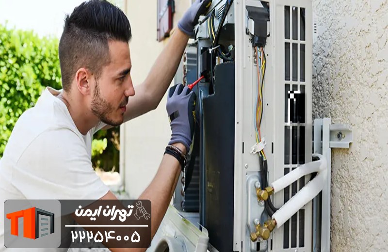تشخیص خرابی بلندگو و قطعات داخلی آیفون تصویری الکتروپیک 